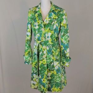 Nine West Floral Pattern Coat in Small.